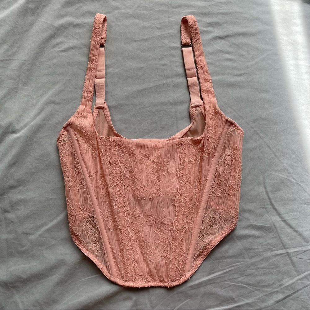 Urban Outfitters pink corset BRAND NEW